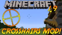 Мод на прицел - Custom Crosshair для Minecraft 1.11.2, 1.9.4, 1.8.9, 1.7.10